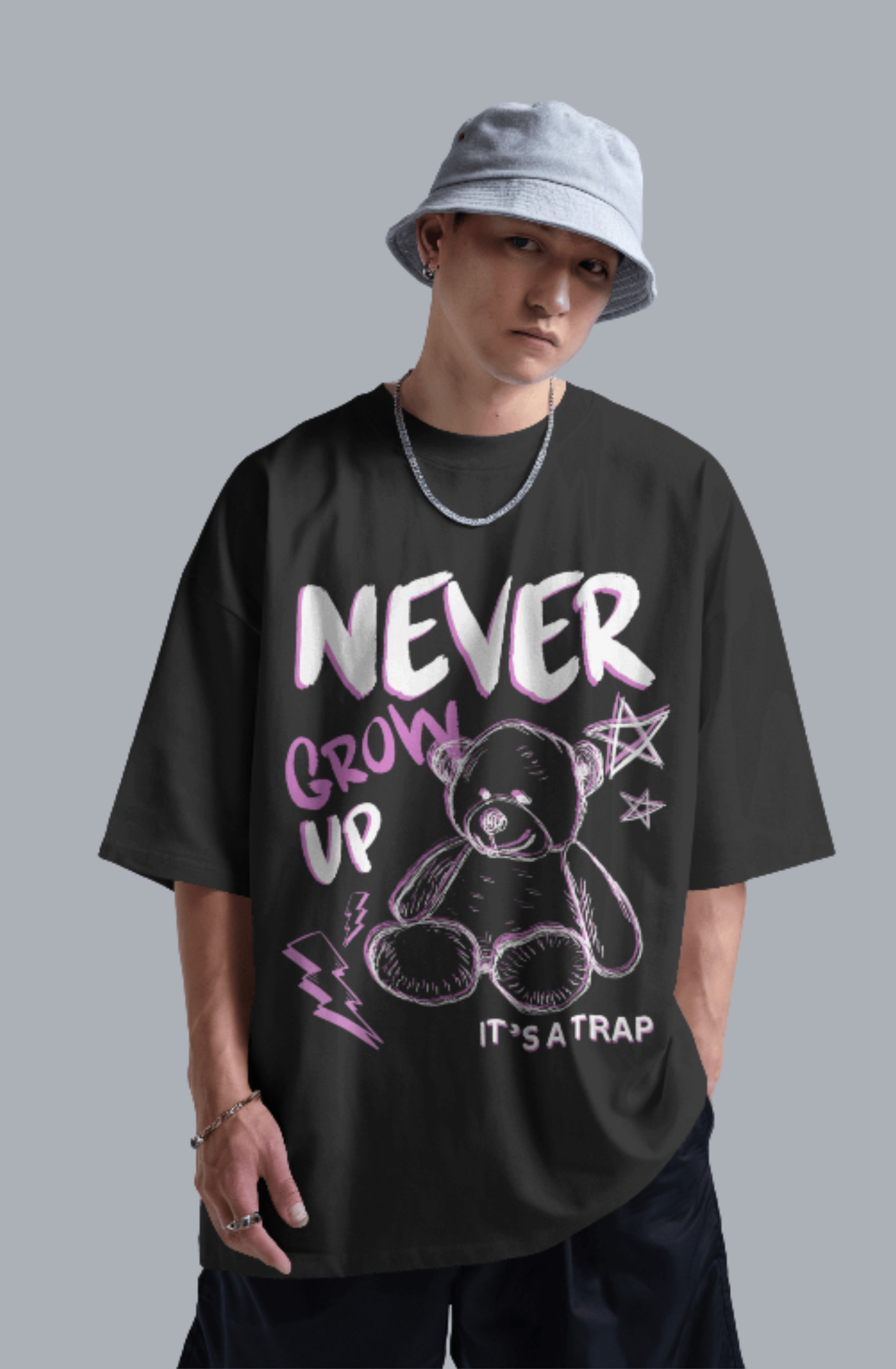 teddy Unisex oversized tshirt