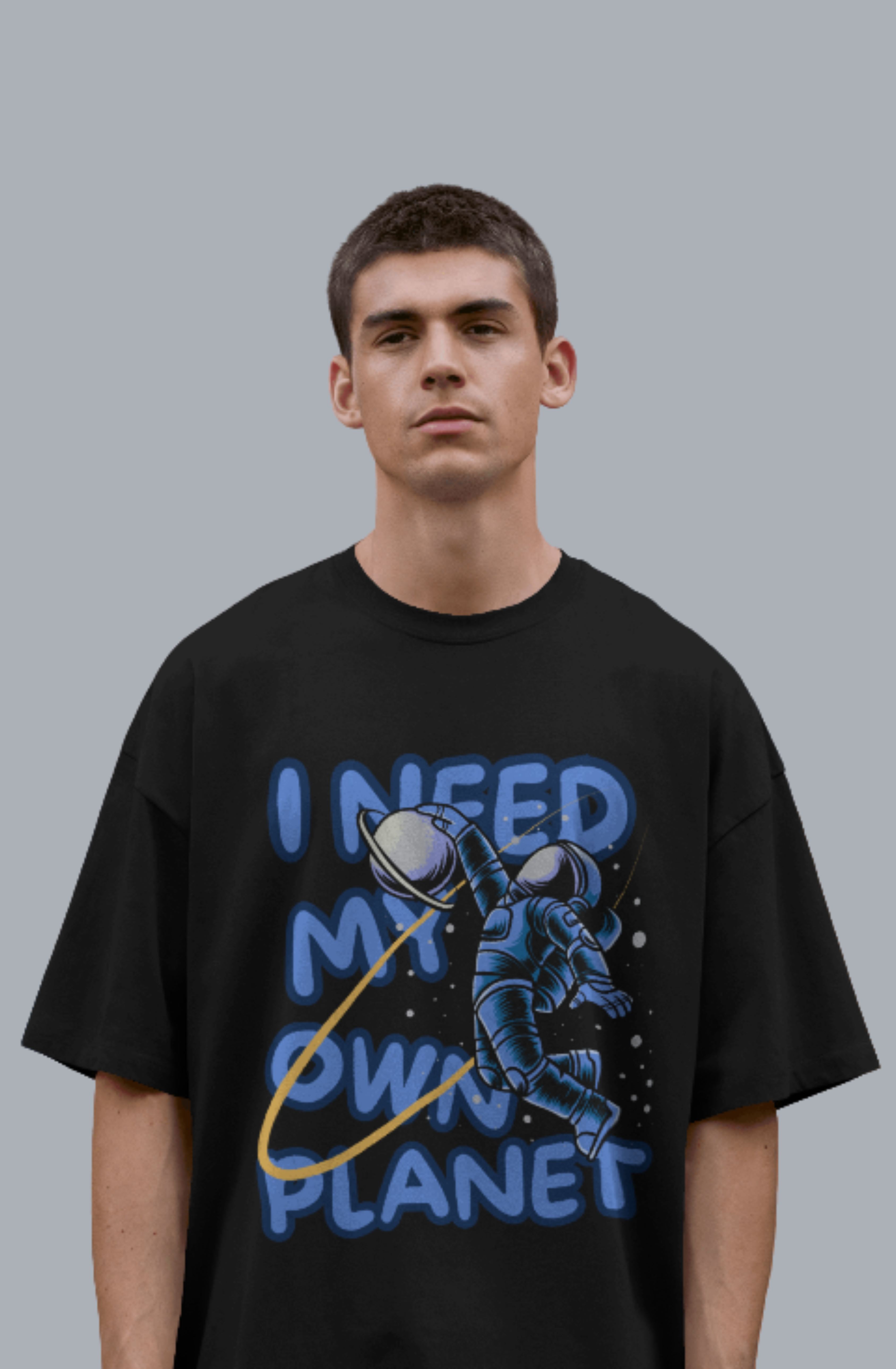 planet Unisex oversized tshirt