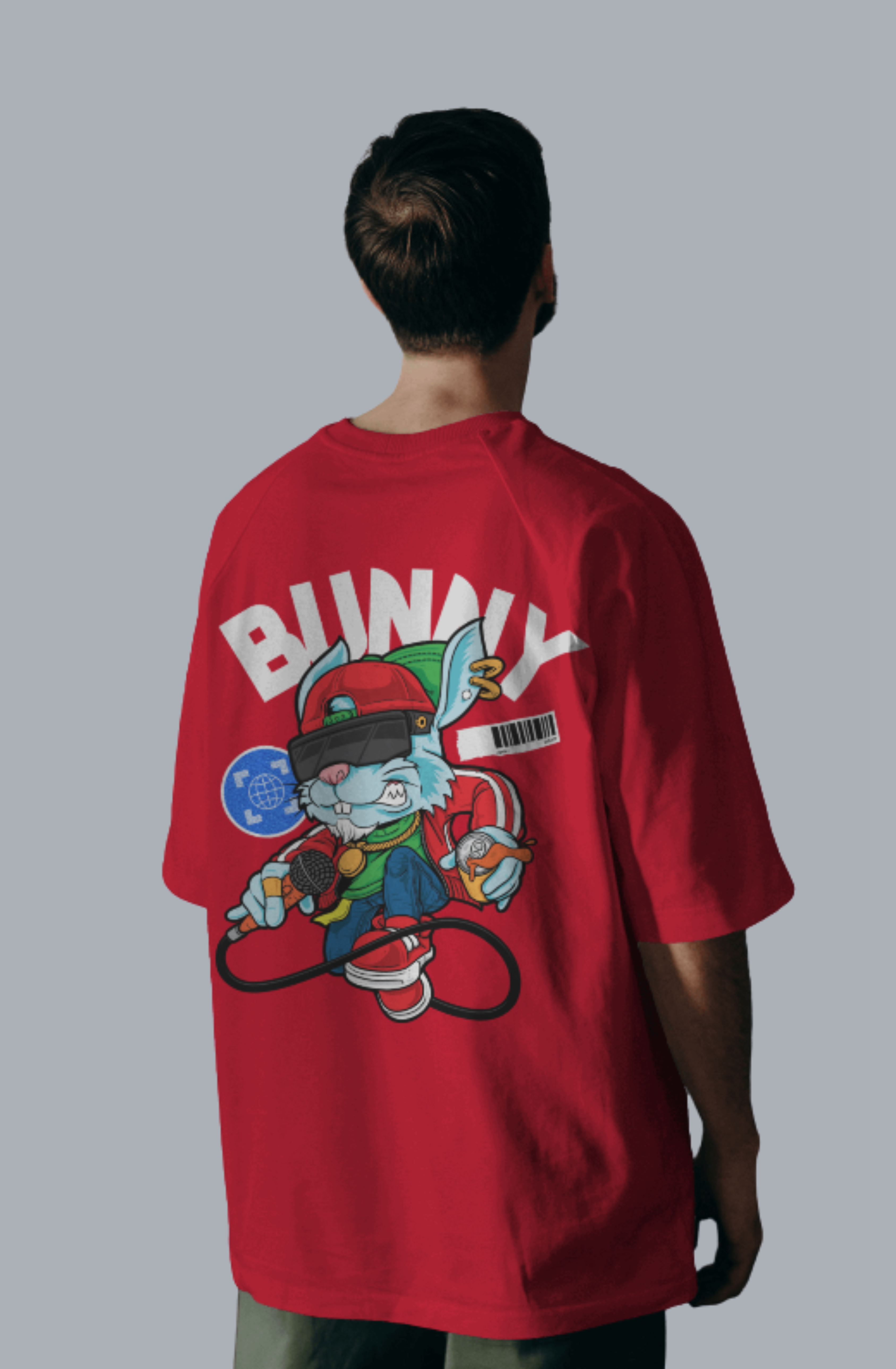 bunny Unisex oversized tshirt